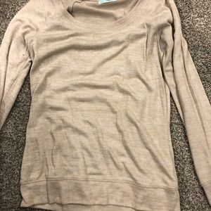 Light Tan Lightweight Sweater